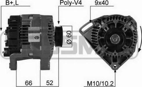 Messmer 210284R - Генератор vvparts.bg