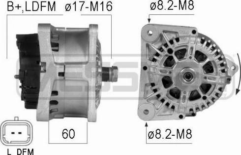 Messmer 210280A - Генератор vvparts.bg