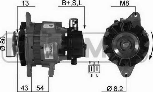 Messmer 210281A - Генератор vvparts.bg