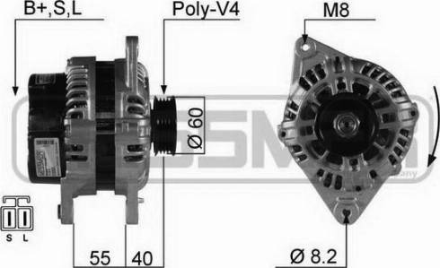 Messmer 210283A - Генератор vvparts.bg