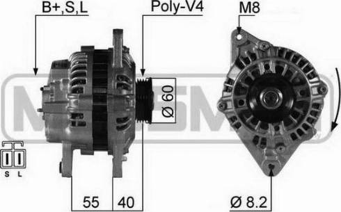 Messmer 210282A - Генератор vvparts.bg