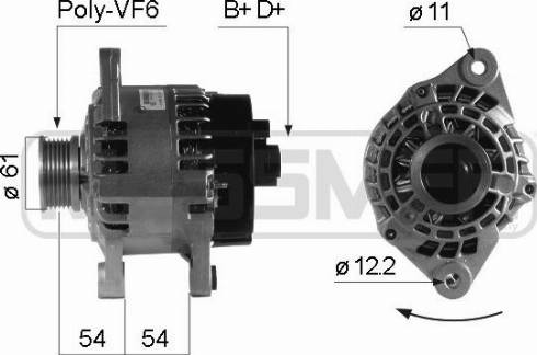 Messmer 210236A - Генератор vvparts.bg