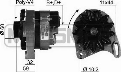 Messmer 210230A - Генератор vvparts.bg