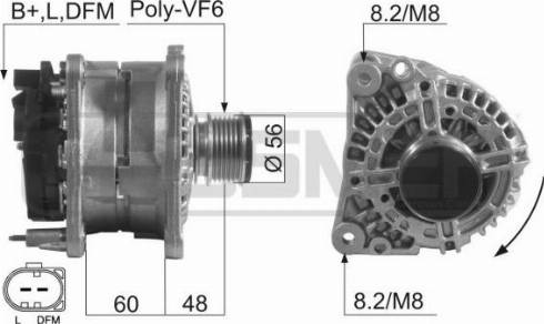 Messmer 210231A - Генератор vvparts.bg