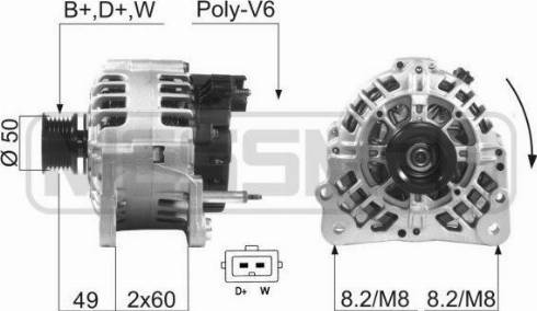 Messmer 210224R - Генератор vvparts.bg