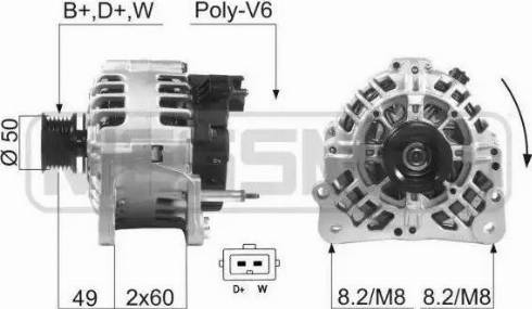 Messmer 210224 - Генератор vvparts.bg