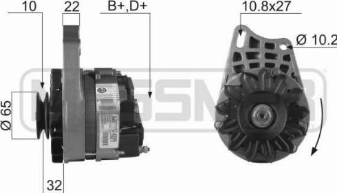 Messmer 210225R - Генератор vvparts.bg