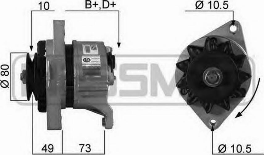 Messmer 210220 - Генератор vvparts.bg