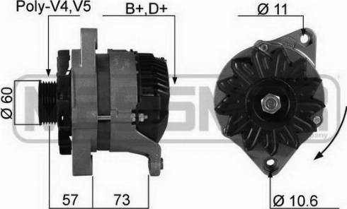 Messmer 210221R - Генератор vvparts.bg