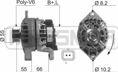 Messmer 210223A - Генератор vvparts.bg