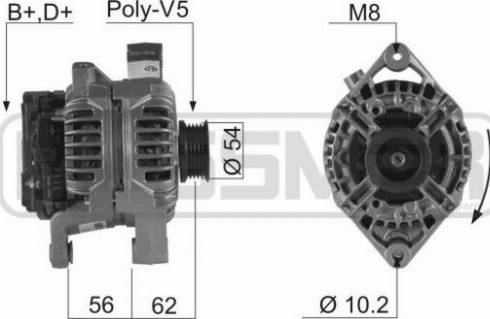 Messmer 210227A - Генератор vvparts.bg