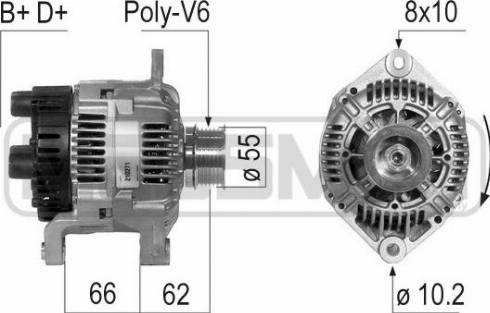 Messmer 210271A - Генератор vvparts.bg