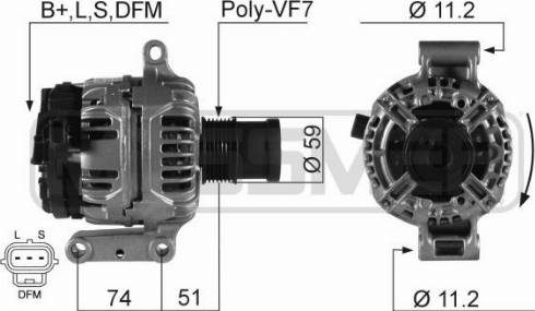 Messmer 210278A - Генератор vvparts.bg