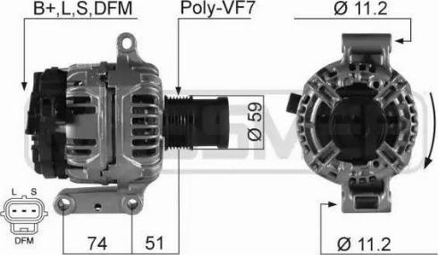 Messmer 210278 - Генератор vvparts.bg