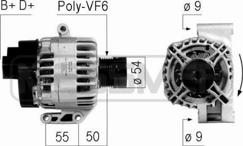 Messmer 210748A - Генератор vvparts.bg