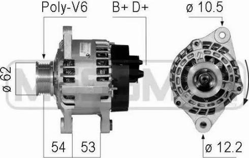 Messmer 210759 - Генератор vvparts.bg