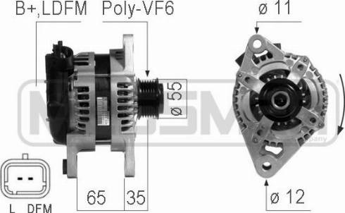 Messmer 210754A - Генератор vvparts.bg