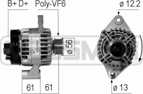 Messmer 210758A - Генератор vvparts.bg