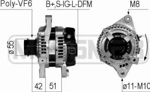 Messmer 210766 - Генератор vvparts.bg