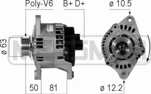 Messmer 210760A - Генератор vvparts.bg