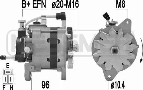 Messmer 210768A - Генератор vvparts.bg