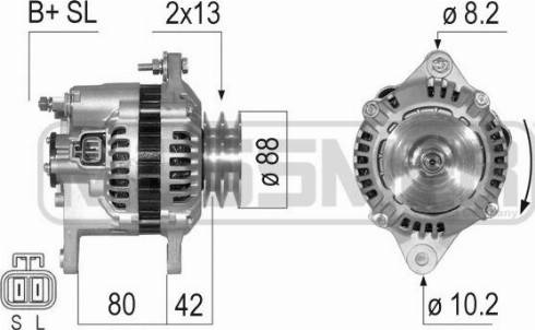 Messmer 210767A - Генератор vvparts.bg