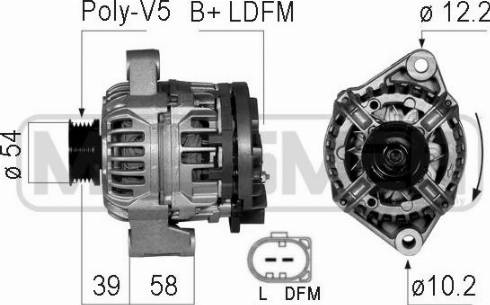 Messmer 210707R - Генератор vvparts.bg