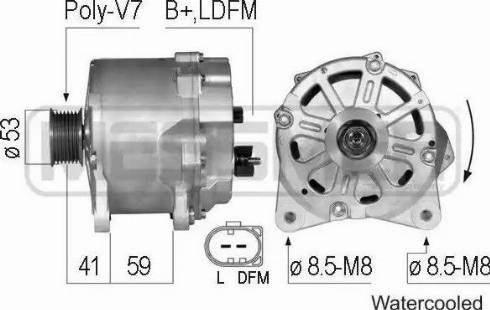 Messmer 210789 - Генератор vvparts.bg