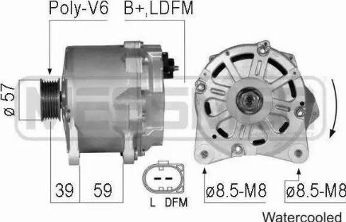 Messmer 210781 - Генератор vvparts.bg