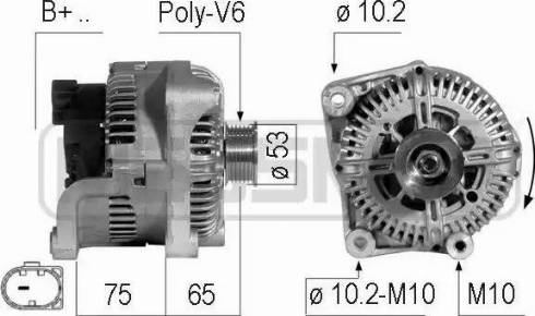 Messmer 210735 - Генератор vvparts.bg