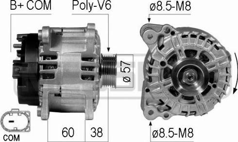 Messmer 210737A - Генератор vvparts.bg