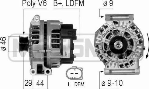 Messmer 210729A - Генератор vvparts.bg