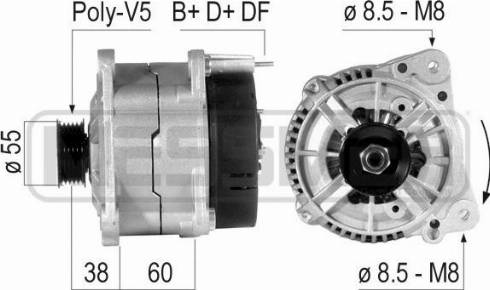 Messmer 210726A - Генератор vvparts.bg