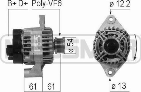 Messmer 210720A - Генератор vvparts.bg