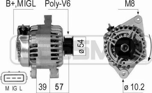 Messmer 210727A - Генератор vvparts.bg