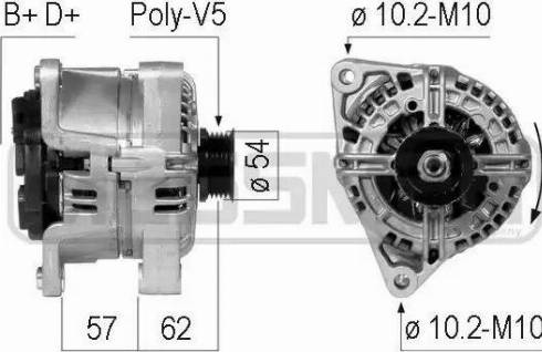 Messmer 210774 - Генератор vvparts.bg