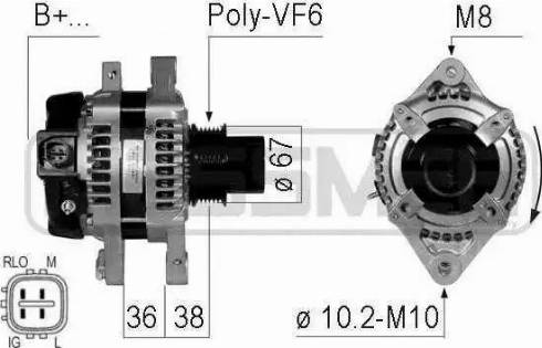 Messmer 210773 - Генератор vvparts.bg