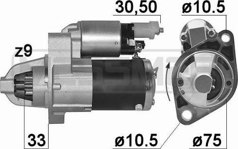 Messmer 220990A - Стартер vvparts.bg