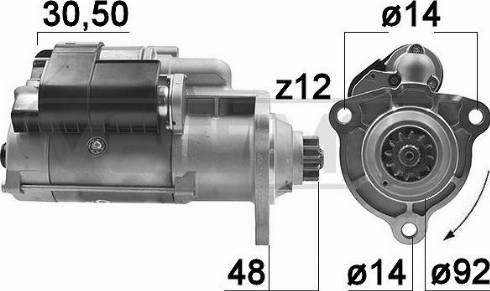 Messmer 220993 - Стартер vvparts.bg