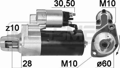 Messmer 220949A - Стартер vvparts.bg