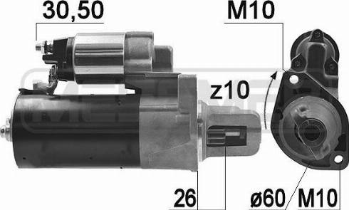 Messmer 220951A - Стартер vvparts.bg