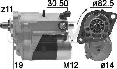 Messmer 220957A - Стартер vvparts.bg