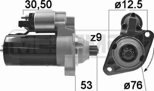 Messmer 220964A - Стартер vvparts.bg