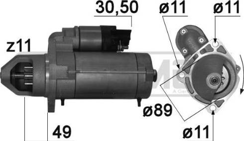 Messmer 220915A - Стартер vvparts.bg