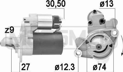 Messmer 220917A - Стартер vvparts.bg