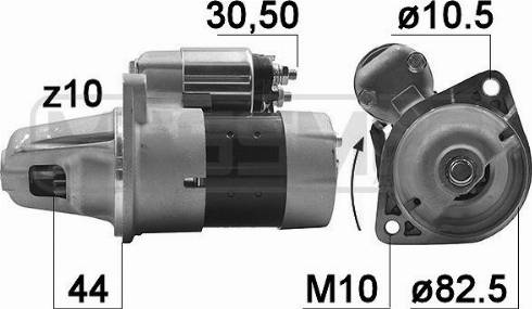 Messmer 220984A - Стартер vvparts.bg