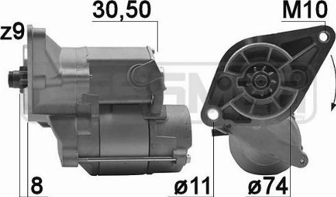 Messmer 220981A - Стартер vvparts.bg