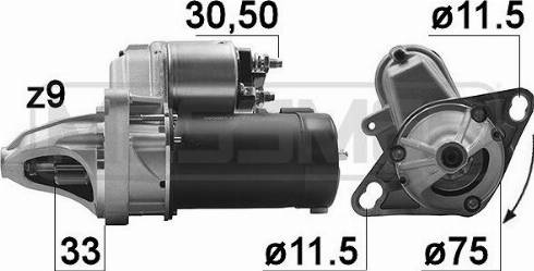 Messmer 220983A - Стартер vvparts.bg