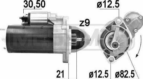 Messmer 220931A - Стартер vvparts.bg