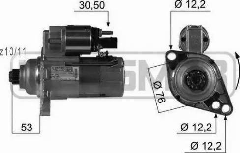 Messmer 220449 - Стартер vvparts.bg